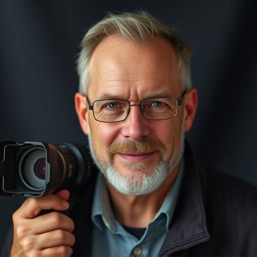 Portret van David Janssen, een fotograaf en videograaf bij Lichtpunt Fotografie.