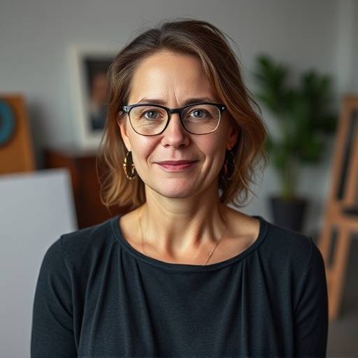 Portret van Elara de Vries, de oprichtster en hoofd-fotografe van Lichtpunt Fotografie.